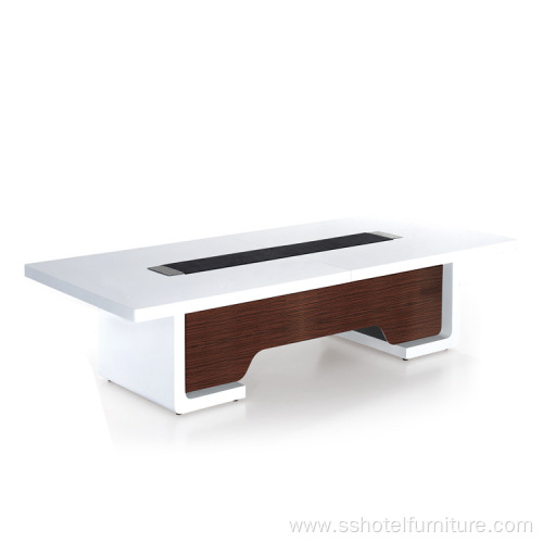 Modern Minimalist Stable Atmosphere Office Conference Table
